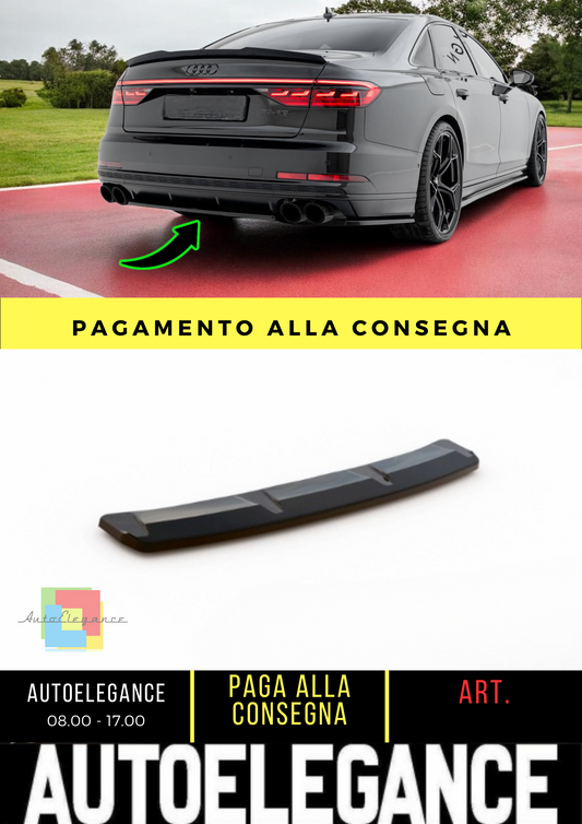 ✨Splitter posteriore adatto per Audi S8 D5✨