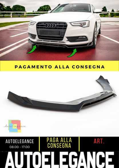🔥Splitter anteriore V.2 Audi A5 Coupe / Sportback 8T Facelift🔥