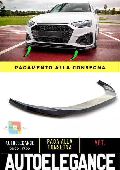 🔥Splitter anteriore V.2 Audi A4 S-Line / S4 B9 Facelift🔥