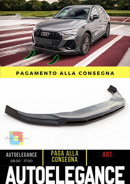 🔥Splitter anteriore V.2 Audi Q3 S-Line F3🔥