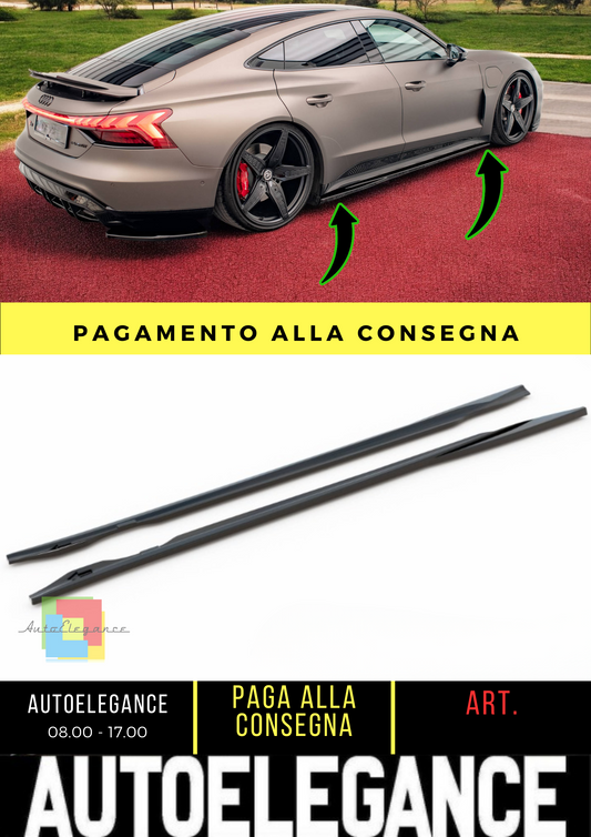 ✨Minigonne Laterali Diffusori V.1 Audi e-Tron GT / RS GT Mk1✨