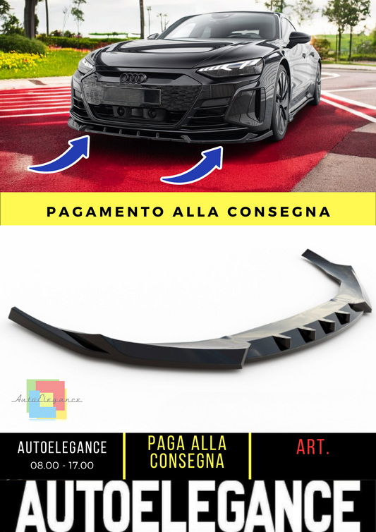 ✨Front Splitter V.1 suitable for Audi e-Tron GT / RS GT Mk1✨