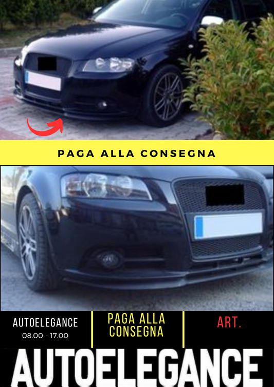 💕FRONT SPLITTER SUITABLE FOR AUDI A3 8P 💕