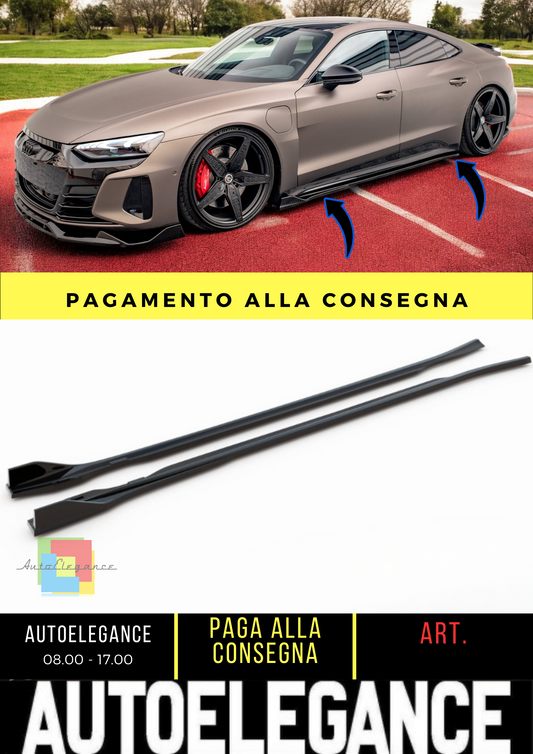 ✨Minigonne laterali Diffusori V.2 Audi e-Tron GT / RS GT Mk1✨