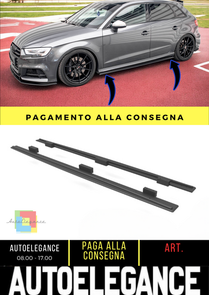 🔥Under Side Skirts Street Pro Audi S3 /A3 S-Line Sportback 8V Facelift🔥