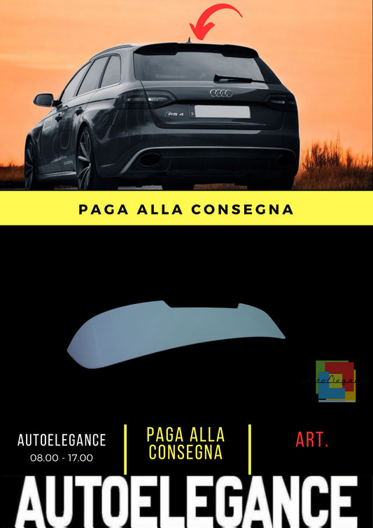 💕SPOILER ADATTO PER AUDI A4 S4 RS4 B8 AVANT 💕