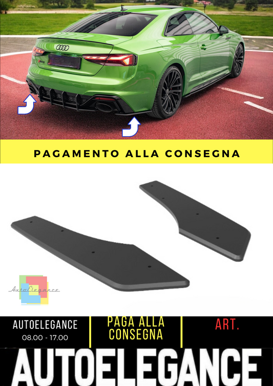 🔥Street Pro Audi RS5 F5 Facelift Rear Side Splitters🔥