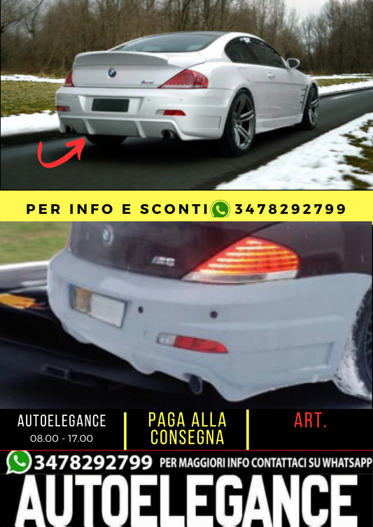 💕 REAR BUMPER SUITABLE FOR BMW E63_E64 💕