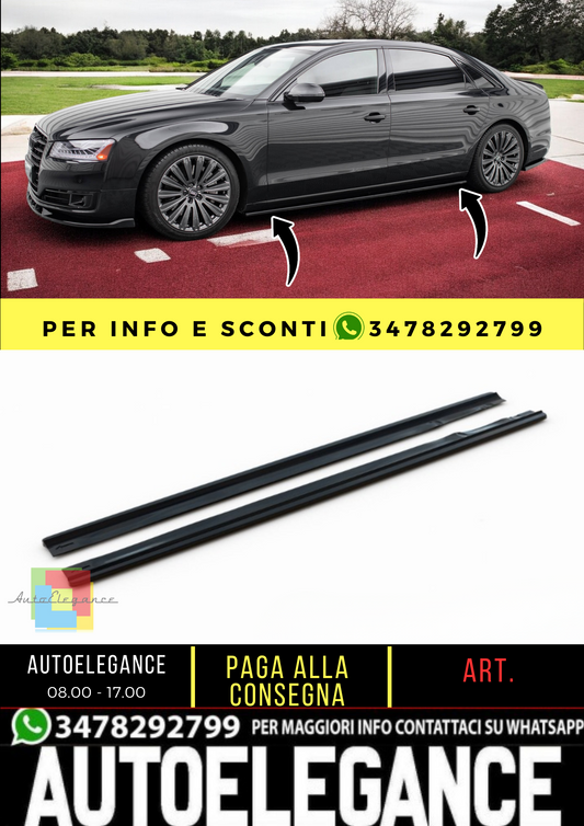 🔥Under Side Skirts suitable for Audi A8 Long D4🔥 