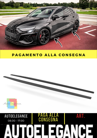 ⭐Street Pro Side Skirts Audi RS3 Sportback 8Y⭐