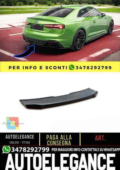 🔥Rear splitter suitable for Audi RS5 F5 Facelift🔥