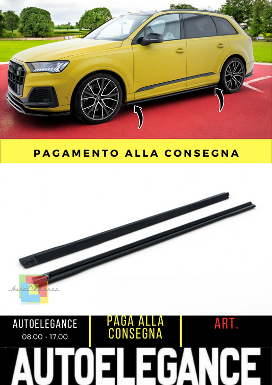 💫Under Side Skirts Audi SQ7 / Q7 S-Line Mk2 (4M) Facelift💫