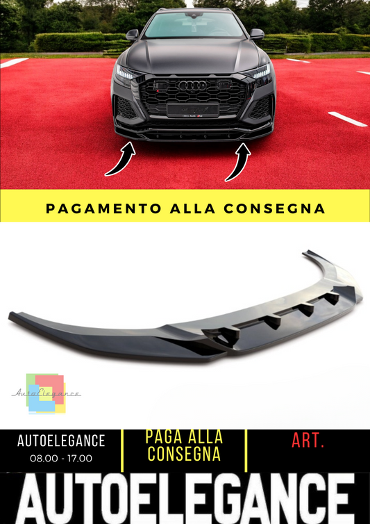 ⭐Front Splitter V.2 suitable for Audi RSQ8 Mk1⭐