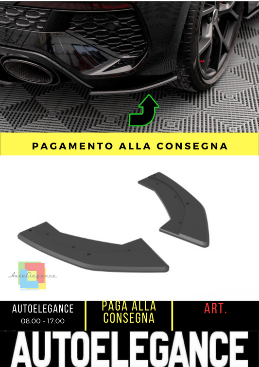⭐Street Pro Rear Side Splitters Audi RS3 Sportback 8Y⭐