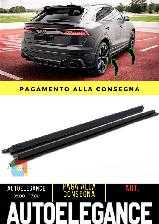 ⭐Under Side Skirts suitable for Audi RSQ8 Mk1⭐