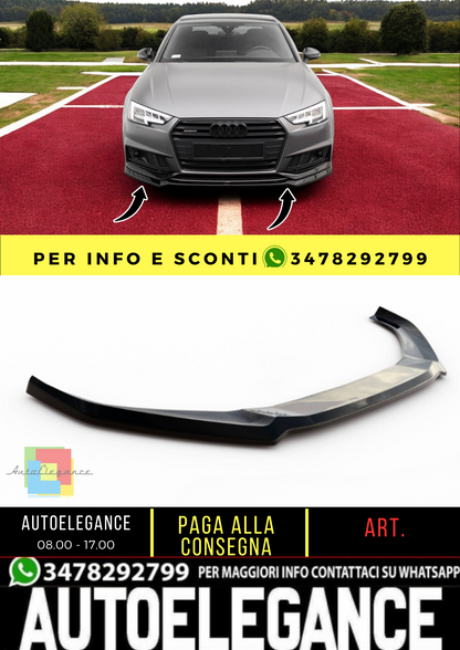 💫Splitter anteriore V.4 adatto per Audi S4 / A4 S-Line B9💫