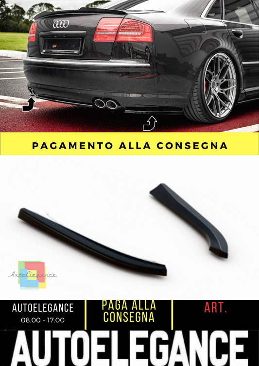 💫Splitter laterali posteriori adatto per Audi S8 D3💫