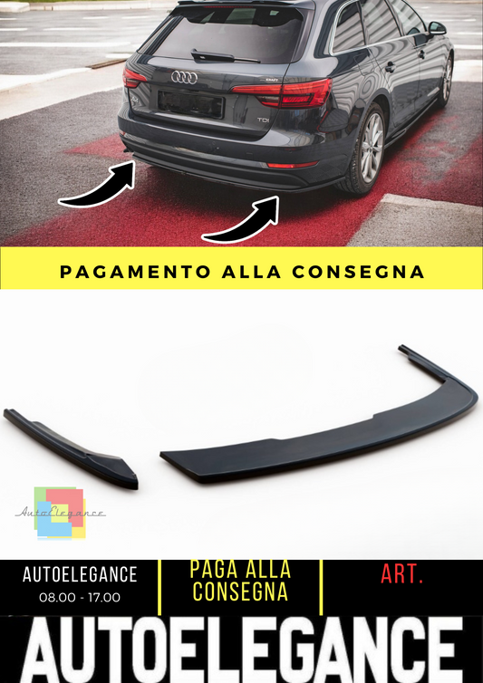 💫Rear side splitter suitable for Audi A4 B9💫