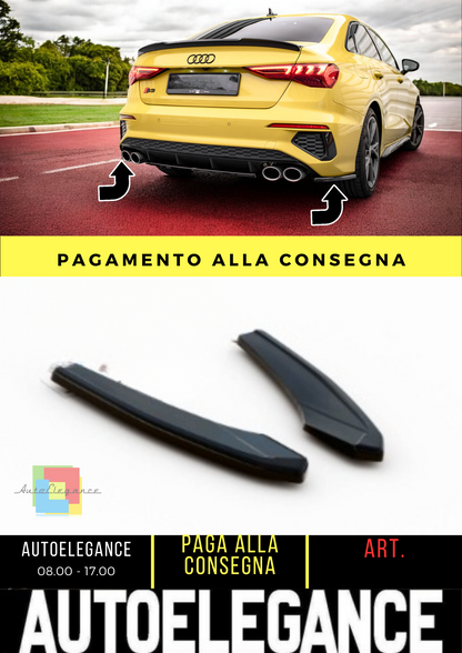 ⭐Rear Side Splitter Suitable for Audi S3 Sedan 8Y⭐