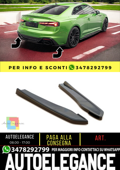 🔥Rear Side Splitters suitable for Audi RS5 F5 Facelift🔥