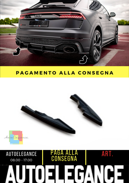 ⭐Splitter laterali posteriori adatto per Audi RSQ8 Mk1⭐