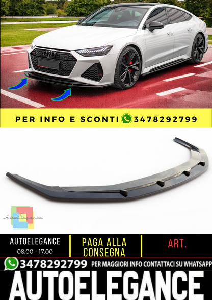 🔥Front splitter V.2 suitable for Audi RS7 C8🔥