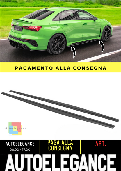 ⭐Street Pro Side Skirts Under Audi RS3 Sedan 8Y⭐