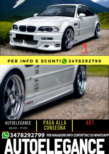 💕 SIDE SKIRTS SUITABLE FOR BMW E46 💕
