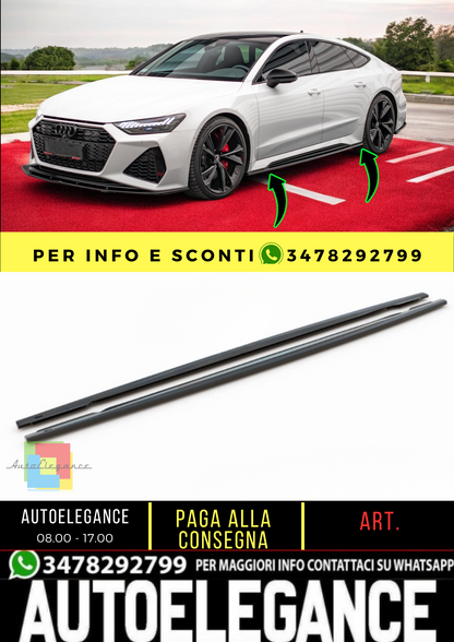 🔥Under Side Skirts V.2 suitable for Audi RS7 C8🔥