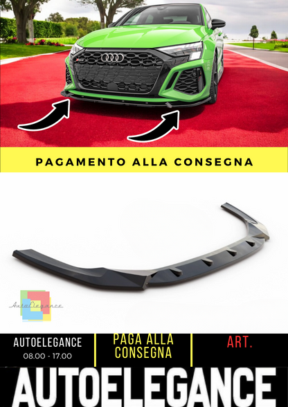 ⭐Front Splitter V.1 suitable for Audi RS3 Sedan 8Y⭐