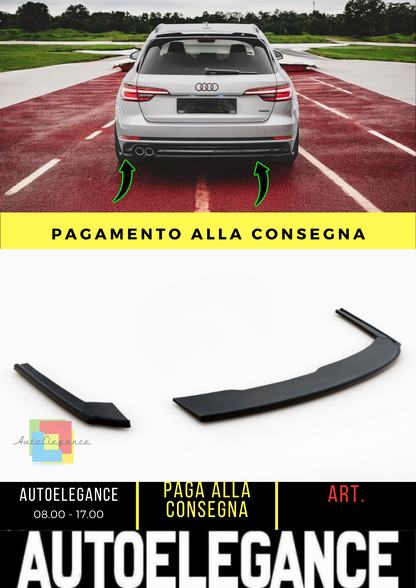 💫Rear Side Splitter V.2 suitable for Audi A4 S-Line B9💫