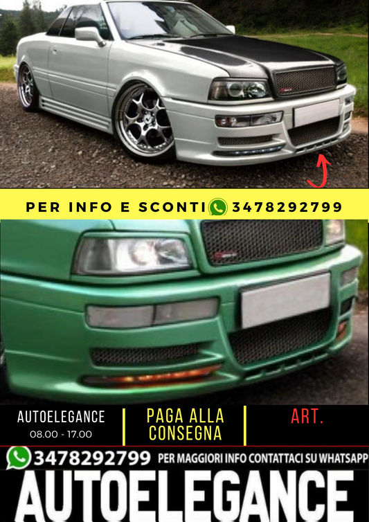 😍 PARAURTI ANTERIORE ADATTO PER AUDI 80 😍