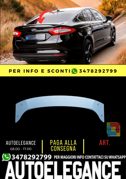 💕SPOILER SUITABLE FOR FORD MONDEO FUSION SALOON MK5 💕