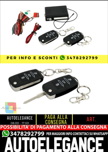 🔥JOM CHIAVE PIEGHEVOLE universale RADIO TELECOMANDO ZV FFB chiusura centraliz🔥