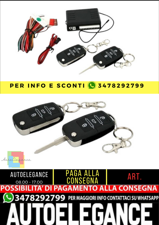 🔥JOM CHIAVE PIEGHEVOLE universale RADIO TELECOMANDO ZV FFB chiusura centraliz🔥