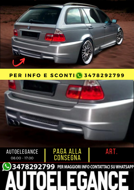 💕REAR BUMPER SUITABLE FOR BMW E46 💕