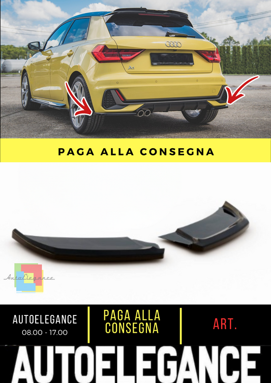 🔥Rear Side Splitter Suitable for Audi A1 S-Line GB🔥