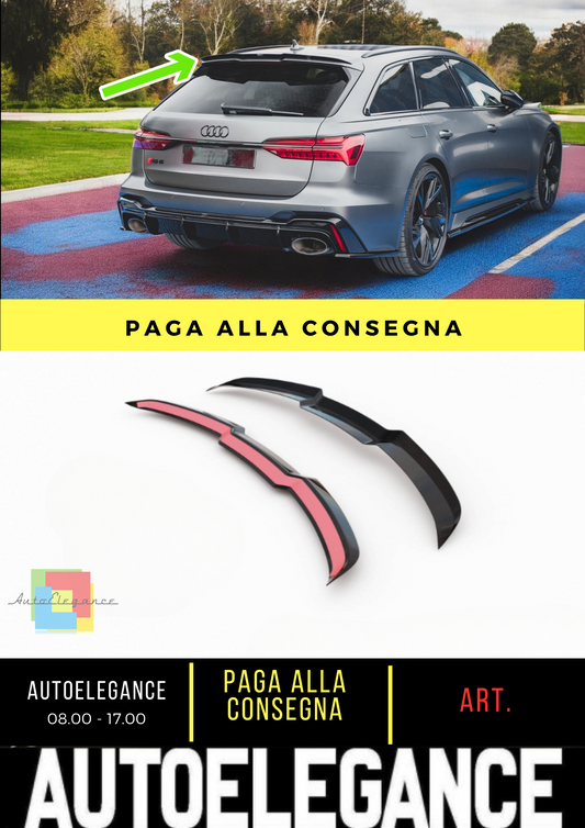🔥Tappo spoiler V.1 adatto per Audi RS6 C8🔥