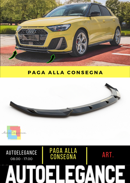 🔥Splitter anteriore V.3 adatto per Audi A1 S-Line GB🔥