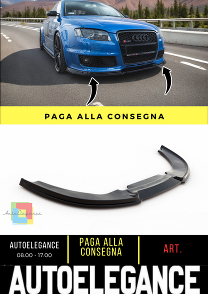 🔥Splitter anteriore V.1 adatto per Audi RS4 B7🔥