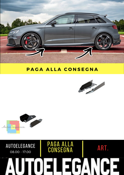 🔥Side Flaps suitable for Audi RS3 8V Sportback🔥