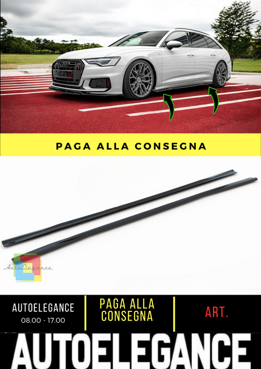 🔥Sotto Minigonne Laterali adatto per Audi A6 S-Line / S6 C8 / C8 Facelift🔥