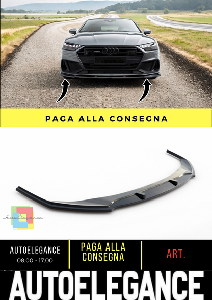 🔥Front splitter V.2 Audi A7 S-Line C8 / S7 C8 / C8 Facelift / S7 Facelift🔥