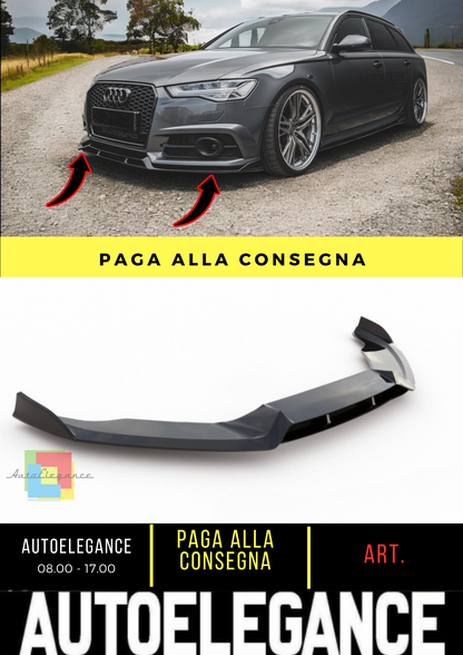🔥Front splitter suitable for Audi A6 / A6 C7 S-line / S6 C7 Facelift🔥