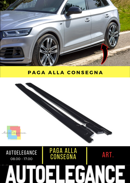 🔥Sotto MINIGONNE LATERALI adatto per Audi SQ5/Q5 S-line MkII🔥