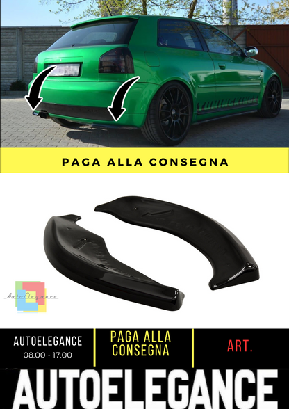 ✨REAR SIDE SPLITTERS V.1 SUITABLE FOR AUDI S3 8L✨