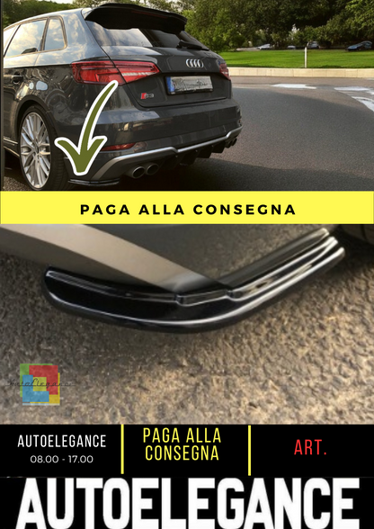 ✨Rear Side Splitter Suitable for Audi S3 8v Facelift✨