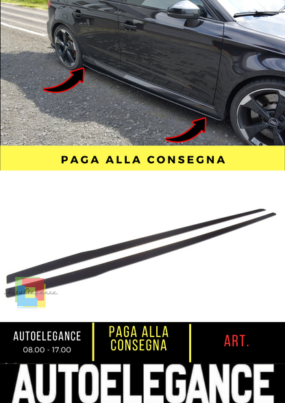 ✨Under Side Skirts suitable for Audi RS3 8V FL Sportback✨