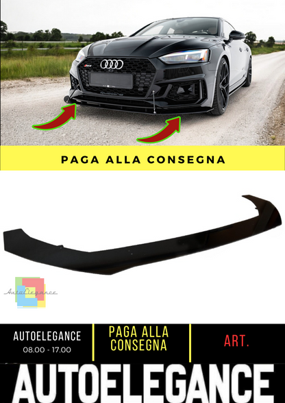💫Splitter anteriore da corsa V.1 adatto per Audi RS5 Coupe / Sportback F5💫