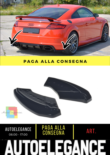 🔥Splitter laterali posteriori  adatto per Audi TT RS 8S🔥